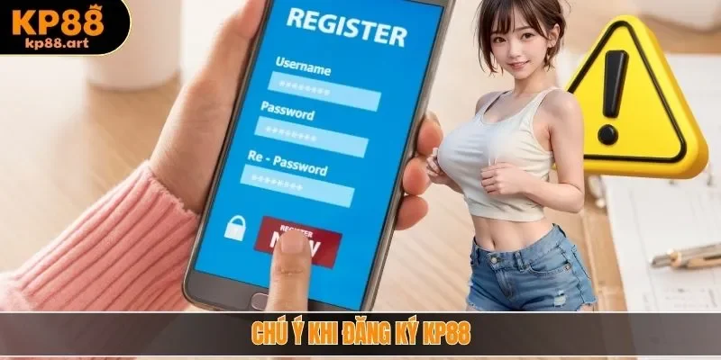 Chú ý khi đăng ký KP88